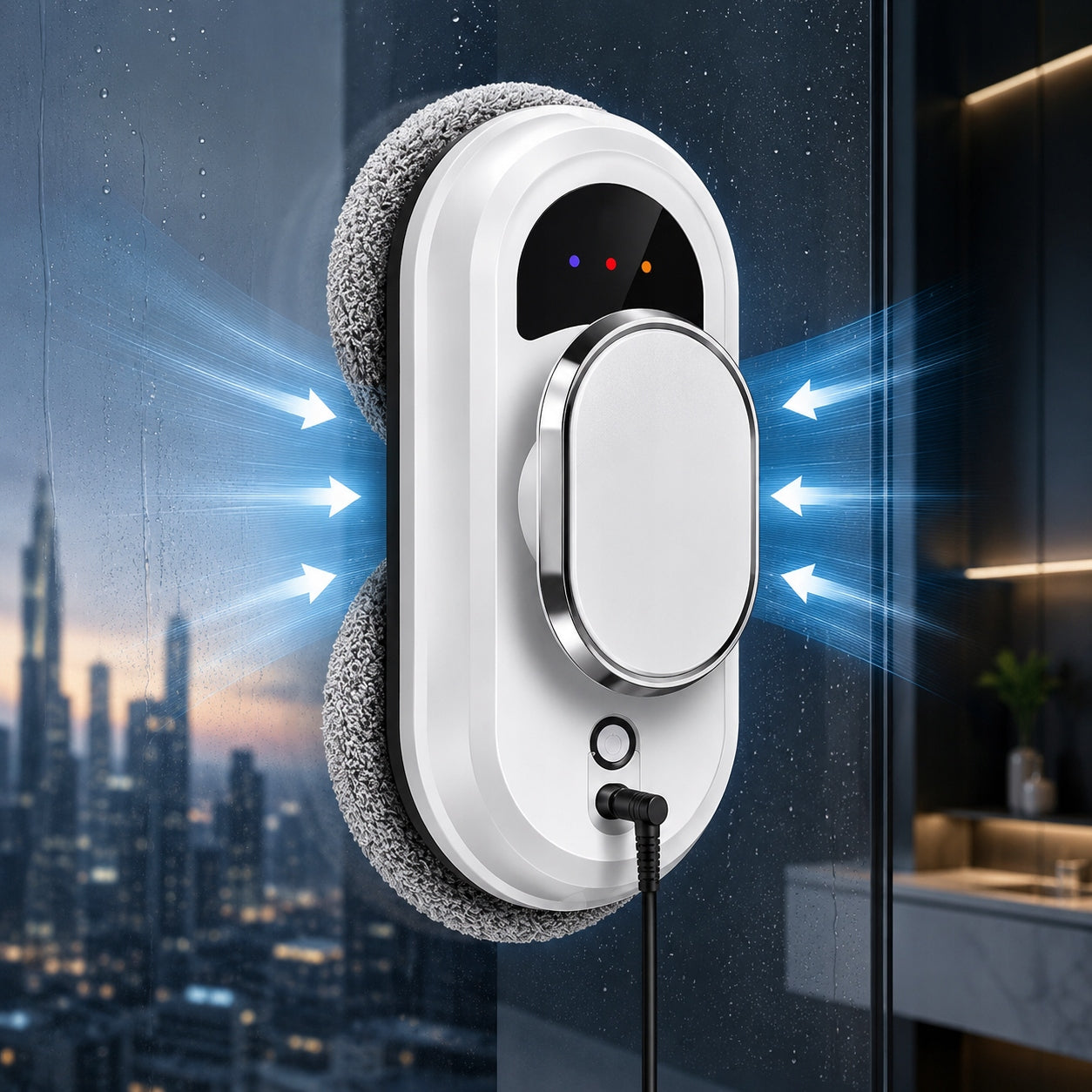 SMART WINDOW CLEANING ROBOT SET AUTOMATIC WASHER 5600PA 80W Manufacturer code Robot Do Mycia Okien Szyb Inteligentny Banton