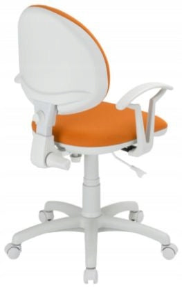 SMART white M62 youth swivel armchair, muted navy blue Nowy Styl Brand Nowy Styl