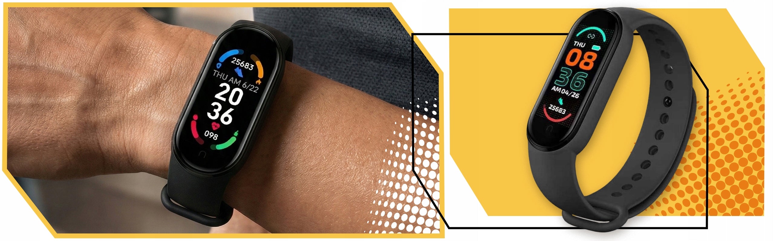 SMARTBAND M6 WOMEN'S SMARTWATCH FOR CHILDREN BAND SPORT Packaging status original