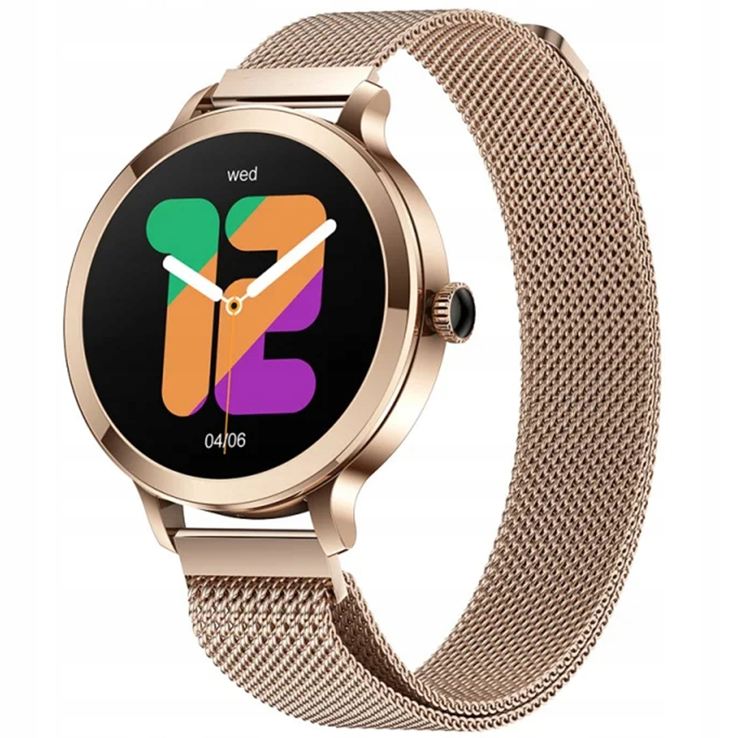 SMARTBAND PEDOMETER WATERPROOF FIT AMOLED SMS WOMEN BLUETOOTH TALK