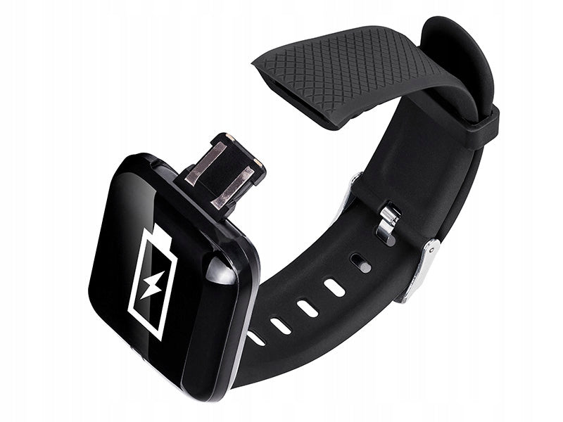 SMARTBAND SMARTWATCH TRACER TOUCH SCREEN 1.3" EXERCISE SLEEP MONITOR Batteries included yes