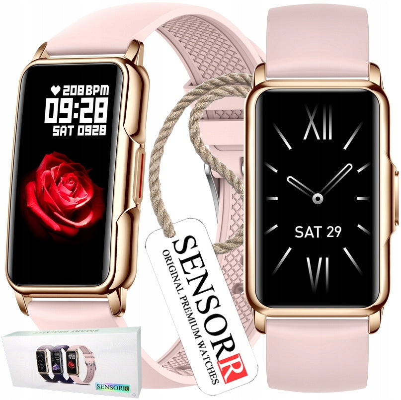 SMARTBAND WOMEN'S WATCH MAGNETIC SMARTWATCH FOR WOMEN POLISH MENU