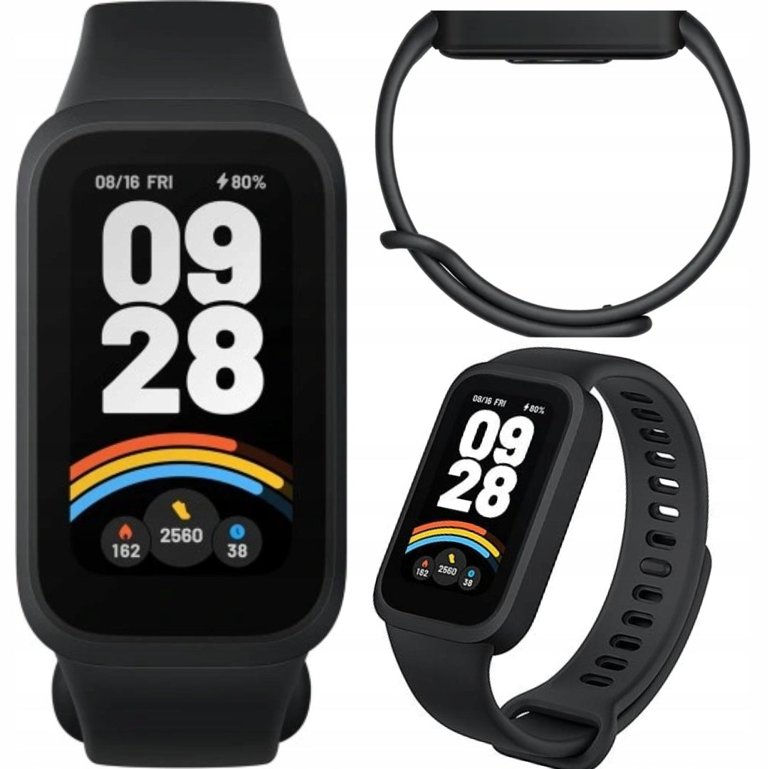 SMARTBAND XIAOMI SMART BAND 9 ACTIVE BLACK 5 ATM BLUETOOTH SMARTWATCH