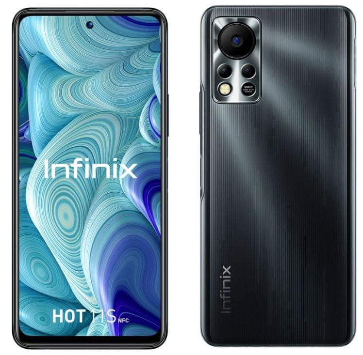 Infinix HOT 11s NFC 6/128 GB Polarschwarz 