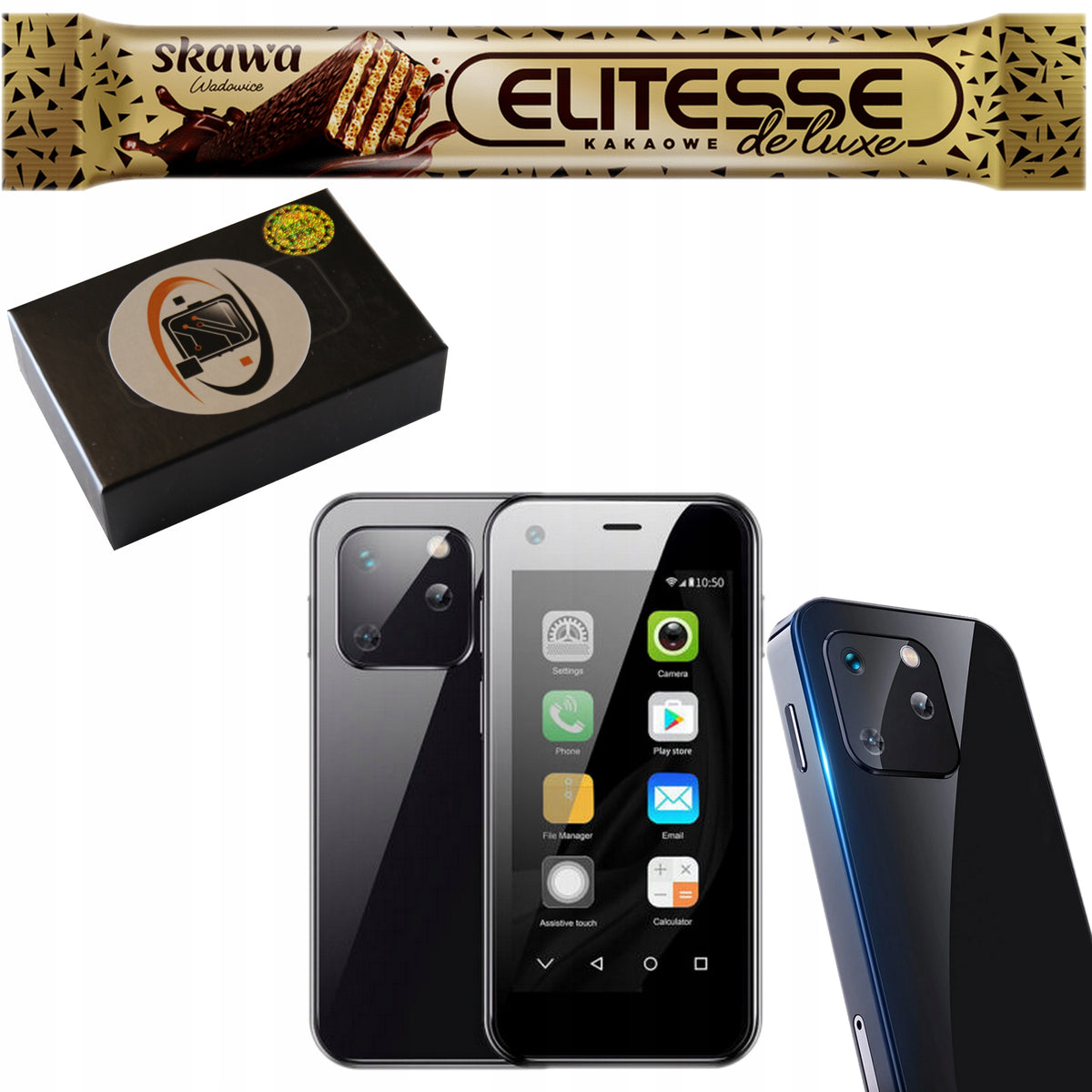 SMARTPHONE ANDROID PREMIUM MINI soyes New Model Black tiny