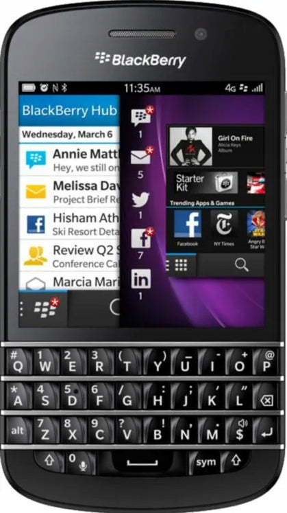 SMARTPHONE BLACKBERRY Q10 2/16 GB BLACK BRAND NEW Brand BlackBerry