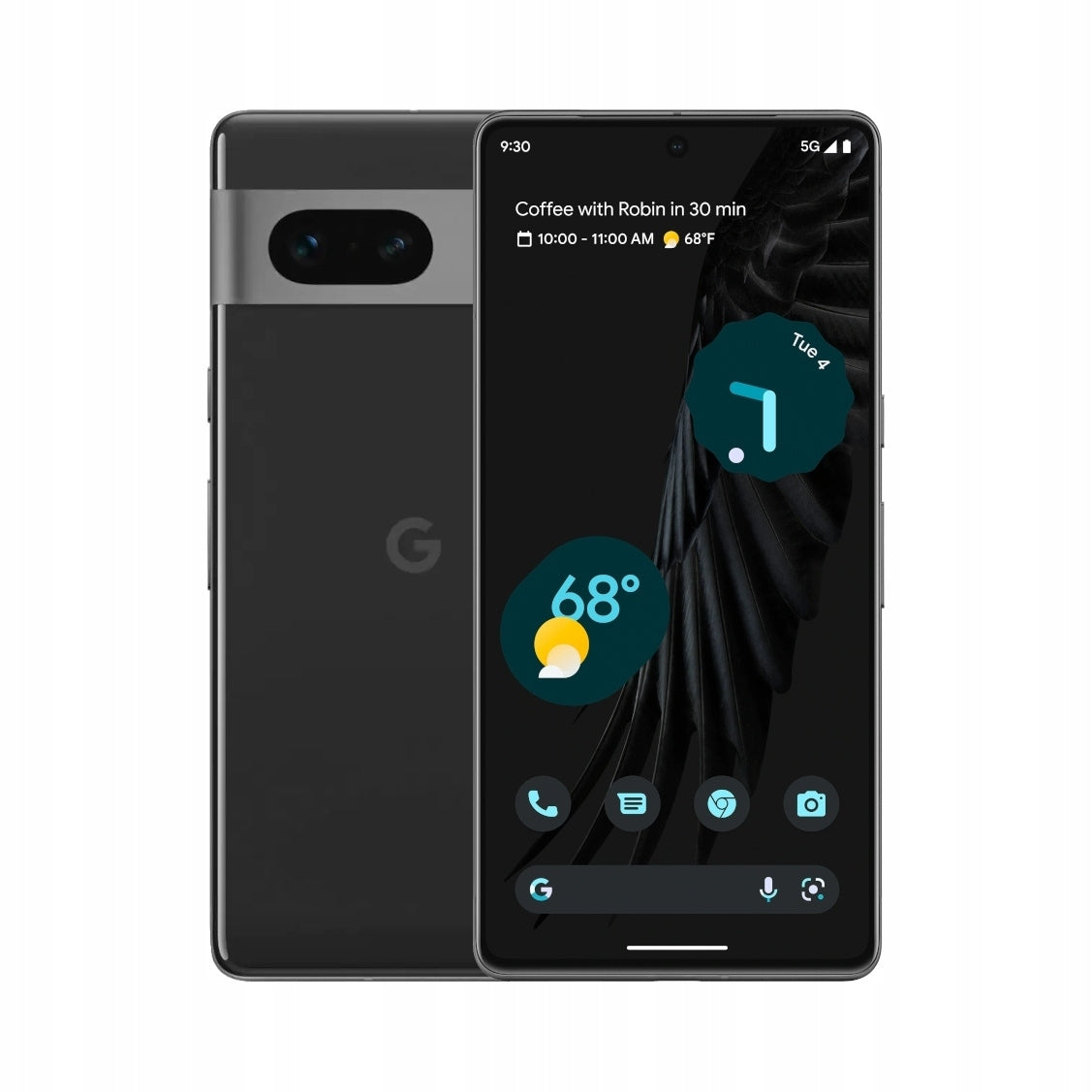 ## SMARTPHONE GOOGLE PIXEL 7 8/256GB 5G OBSIDIAN BLACK UNIQUE ##