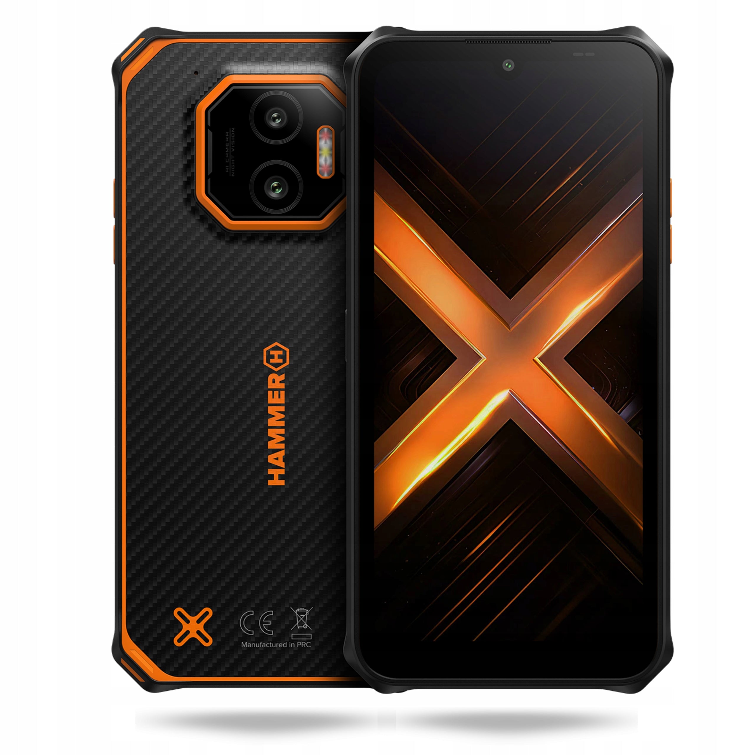 SMARTPHONE HAMMER ENERGY X2 4G LTE 6/128 GB ARMORED PHONE WATERPROOF IP69