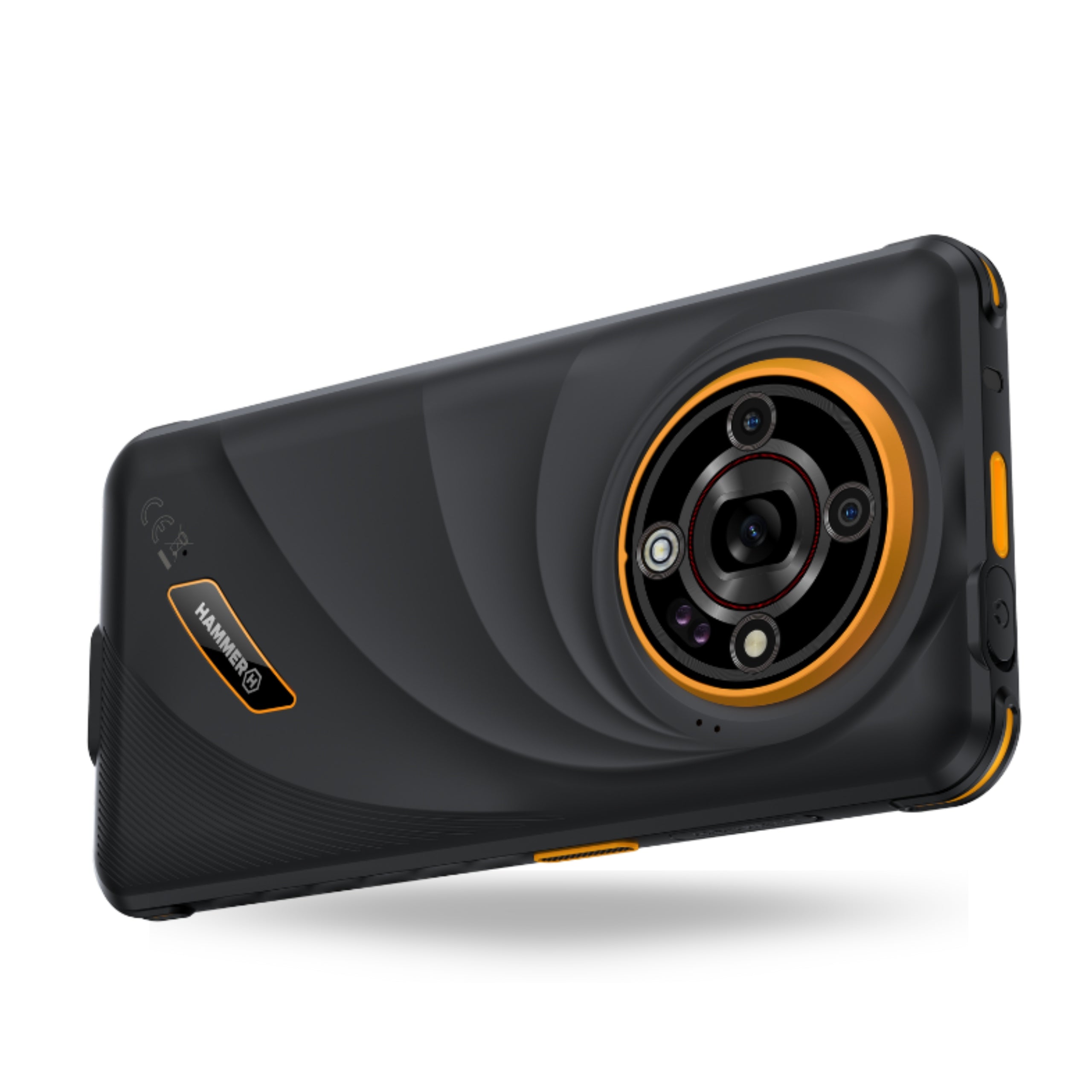 SMARTPHONE HAMMER IRON 6 5G 8/256 GB ARMORED PHONE WATERPROOF NIGHT VISION Packaging status original