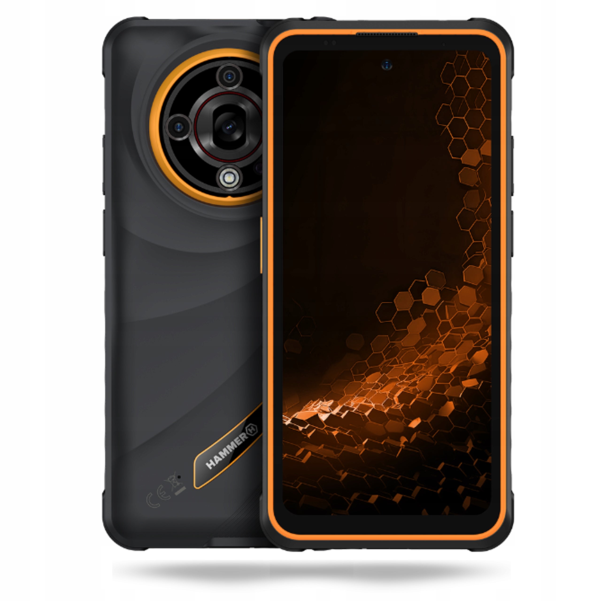 SMARTPHONE HAMMER IRON 6 5G 8/256 GB ARMORED PHONE WATERPROOF NIGHT VISION