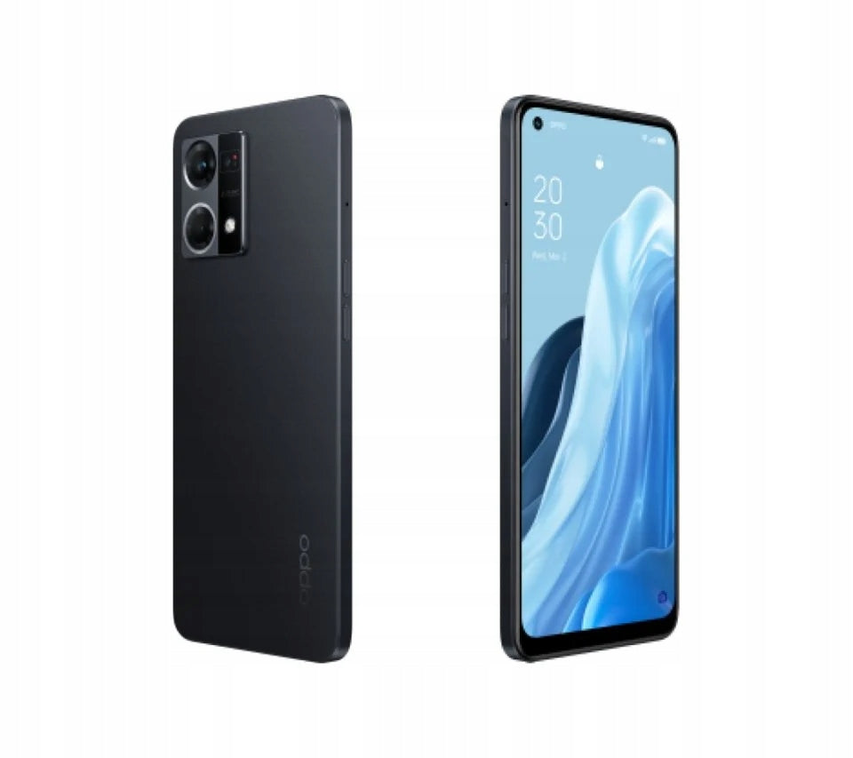 ## SMARTPHONE OPPO RENO 7 8/128GB BLACK UNIQUE ## Headphones included no