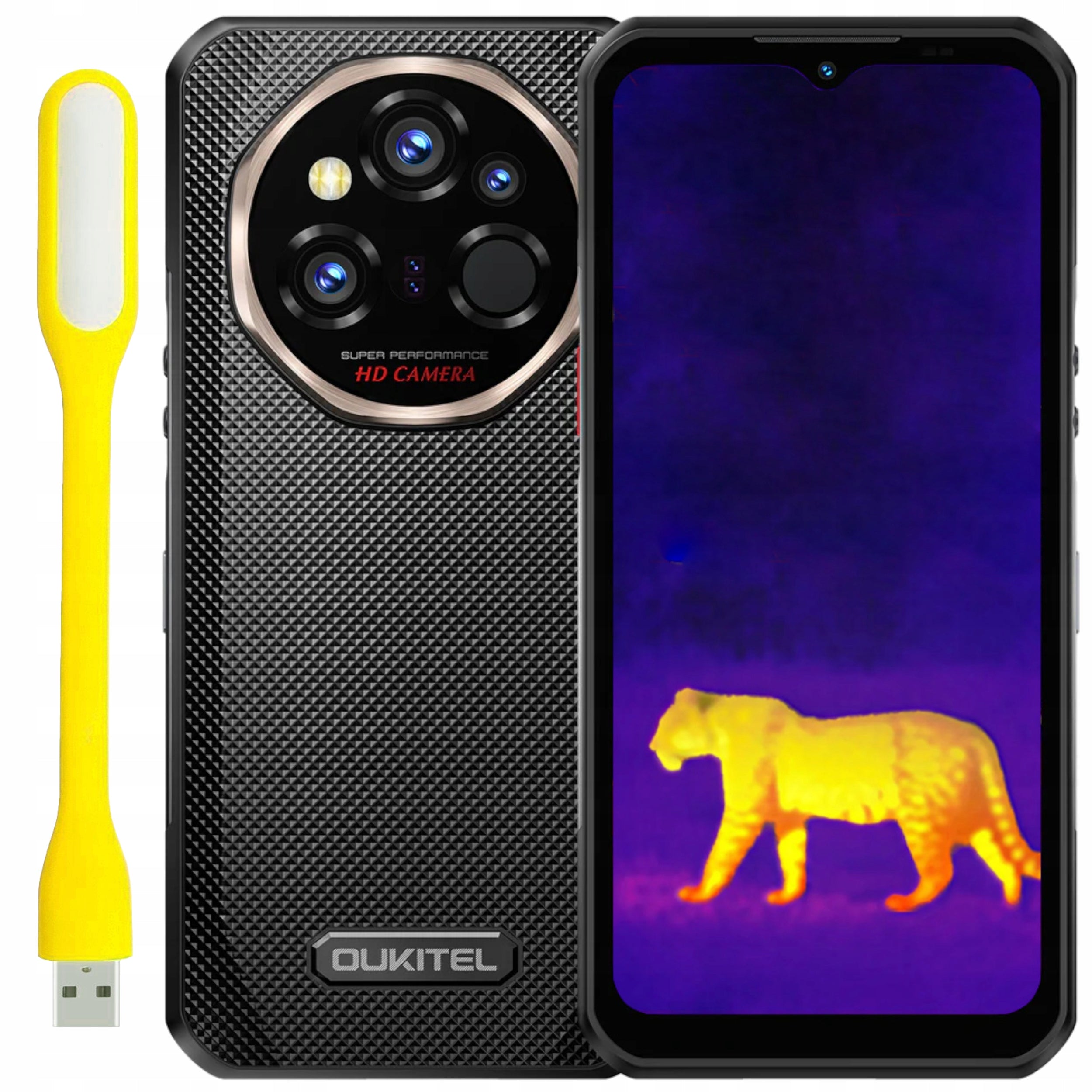 SMARTPHONE OUKITEL WP55 ULTRA THERMAL 12/512GB 11000MAH 6,6" ANDROID BLACK