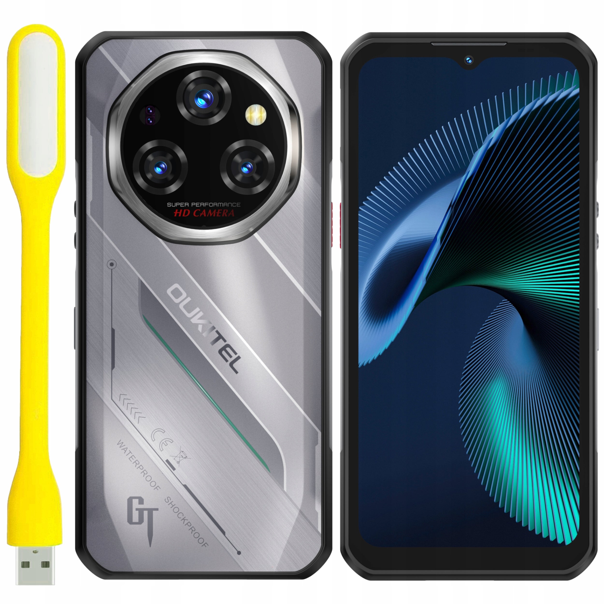 SMARTPHONE OUKITEL WP62 5G 8/256GB 11000MAH 6,58" ANDROID SILVER