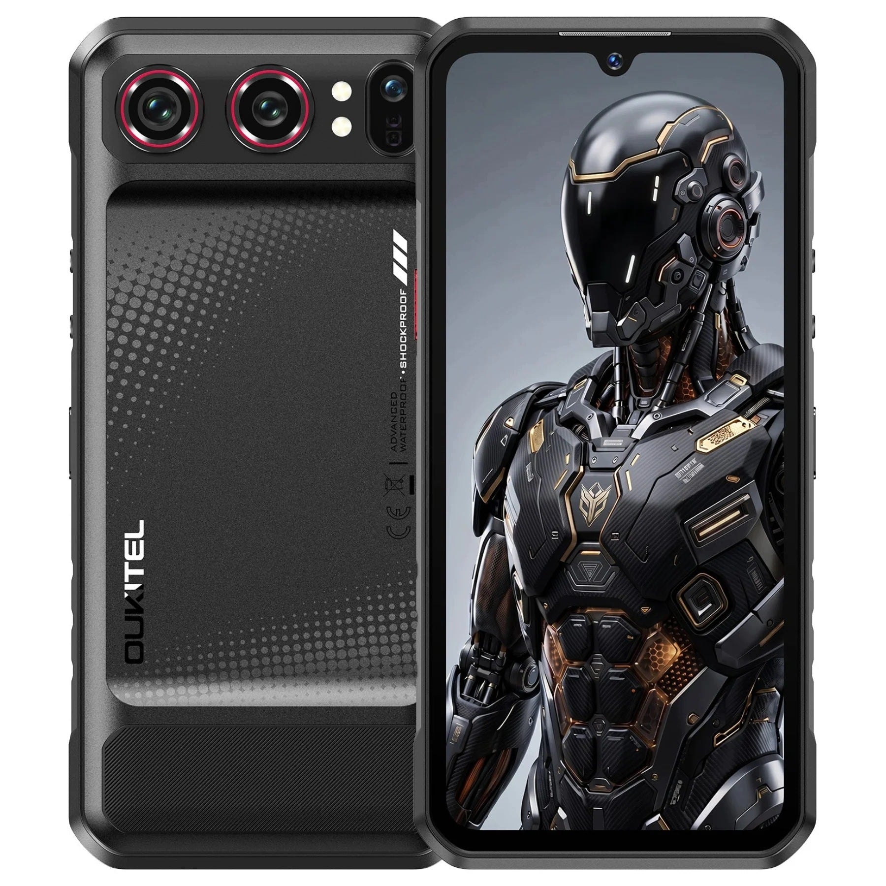 SMARTPHONE OUKITEL WP68 AIR 5G 12/512GB 8000MAH 6,78" BLACK CHARGER Charger included no