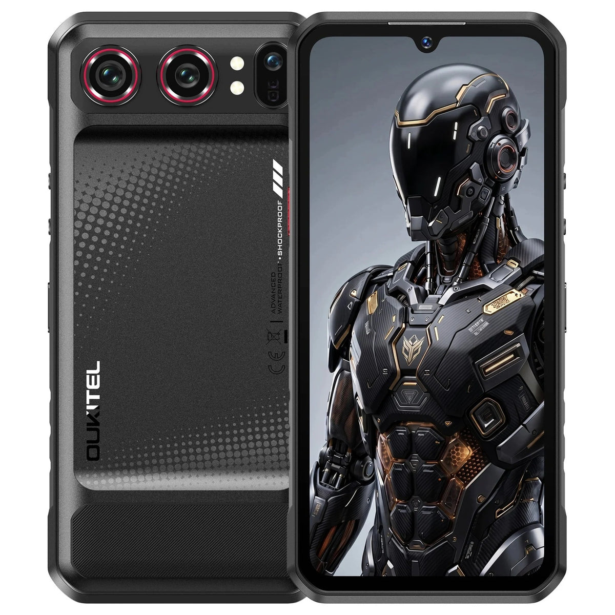 SMARTPHONE OUKITEL WP68 AIR 5G 12/512GB 8000MAH 6,78" BLACK CHARGER Charger included no
