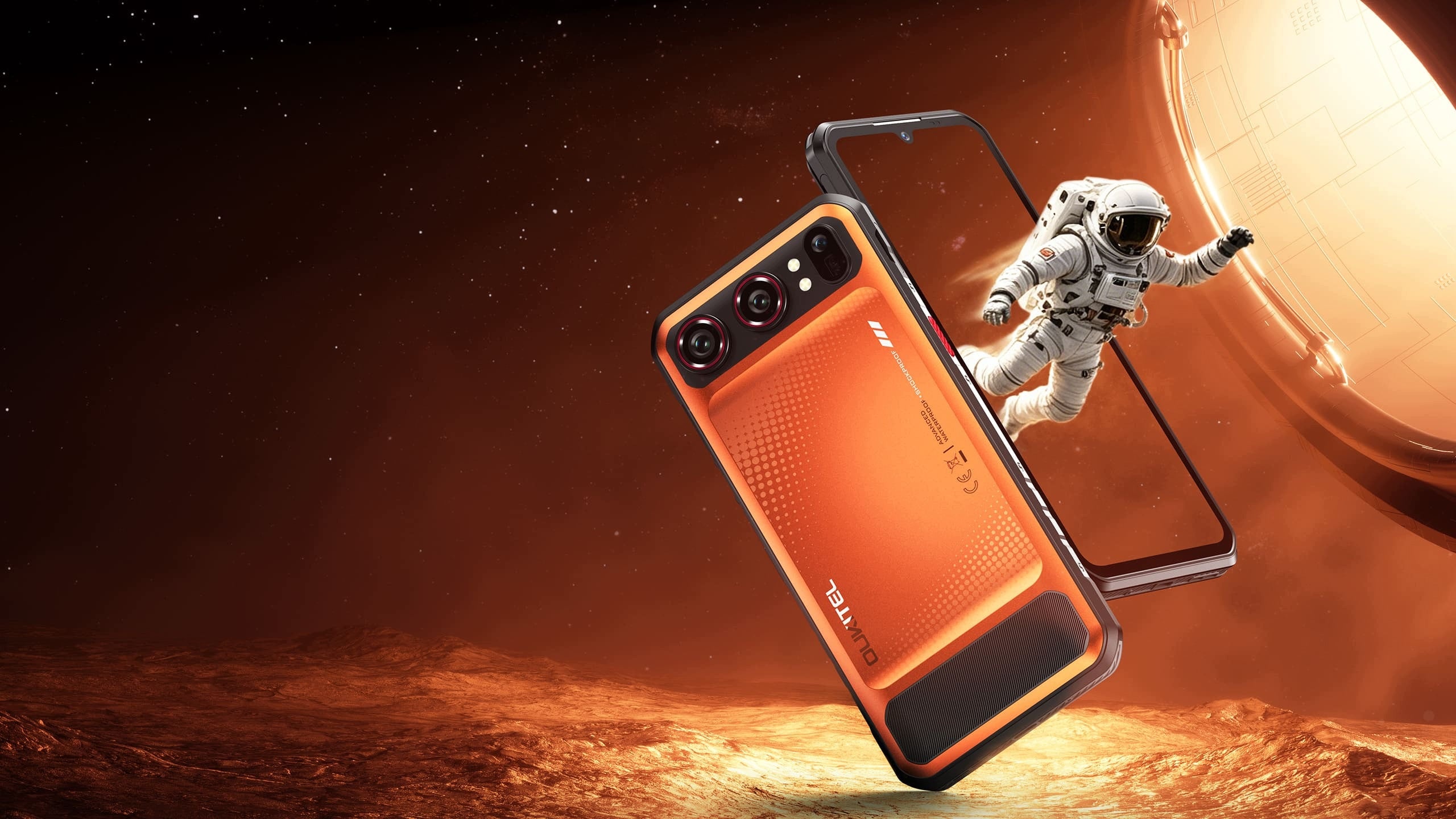SMARTPHONE OUKITEL WP68 AIR 5G 12/512GB 8000MAH 6,78" BLACK CHARGER Headphones included no