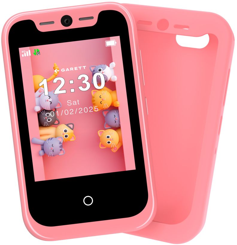SMARTPHONE PHONE FOR CHILDREN GARETT ONEKID PINK 4G LTE SAUCE LOCATOR Manufacturer code Garett OneKid Phone różowy