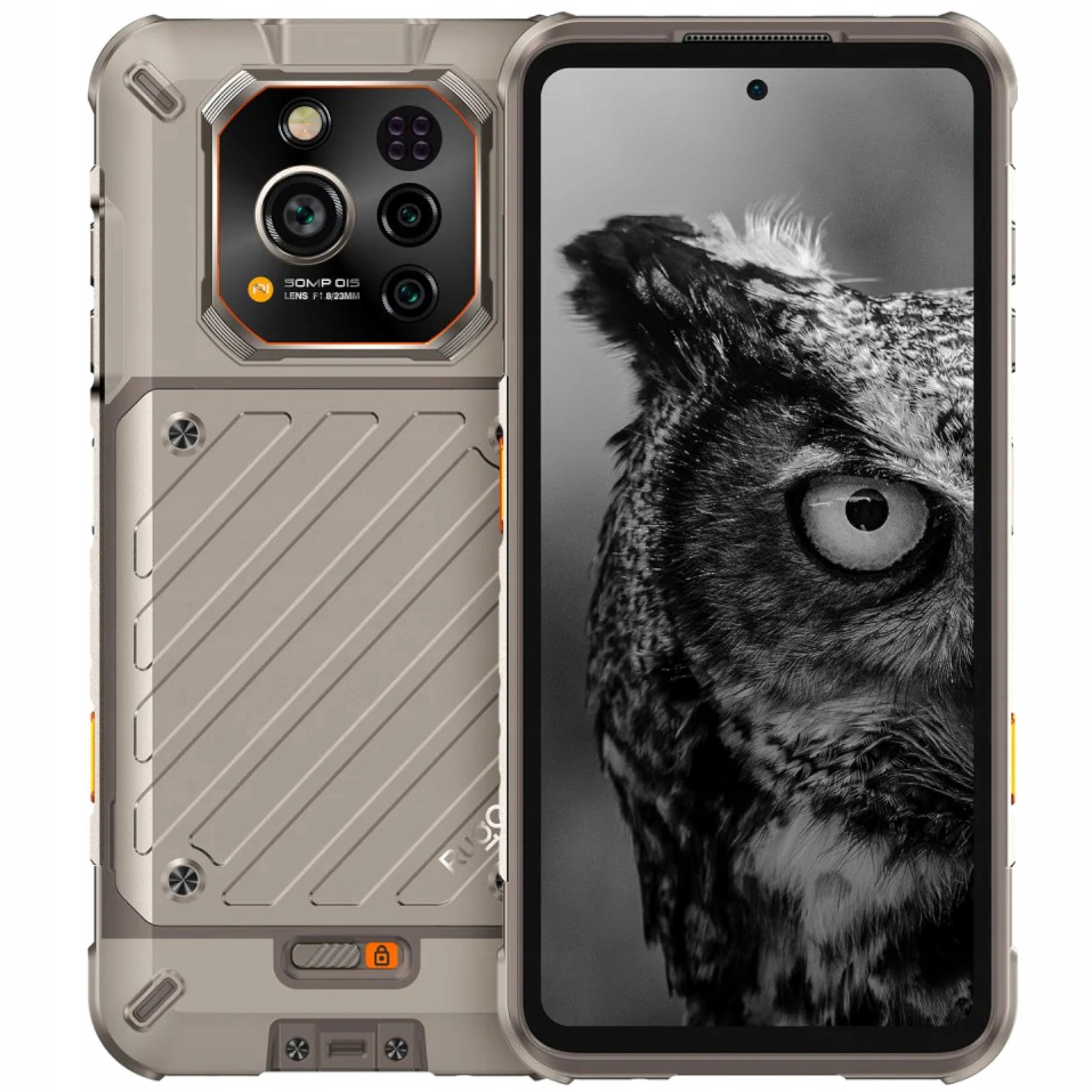 SMARTPHONE RUGONE XEVER 7 5G 12/512GB REPLACEABLE BATTERY NIGHT VISION GREY Charger included no