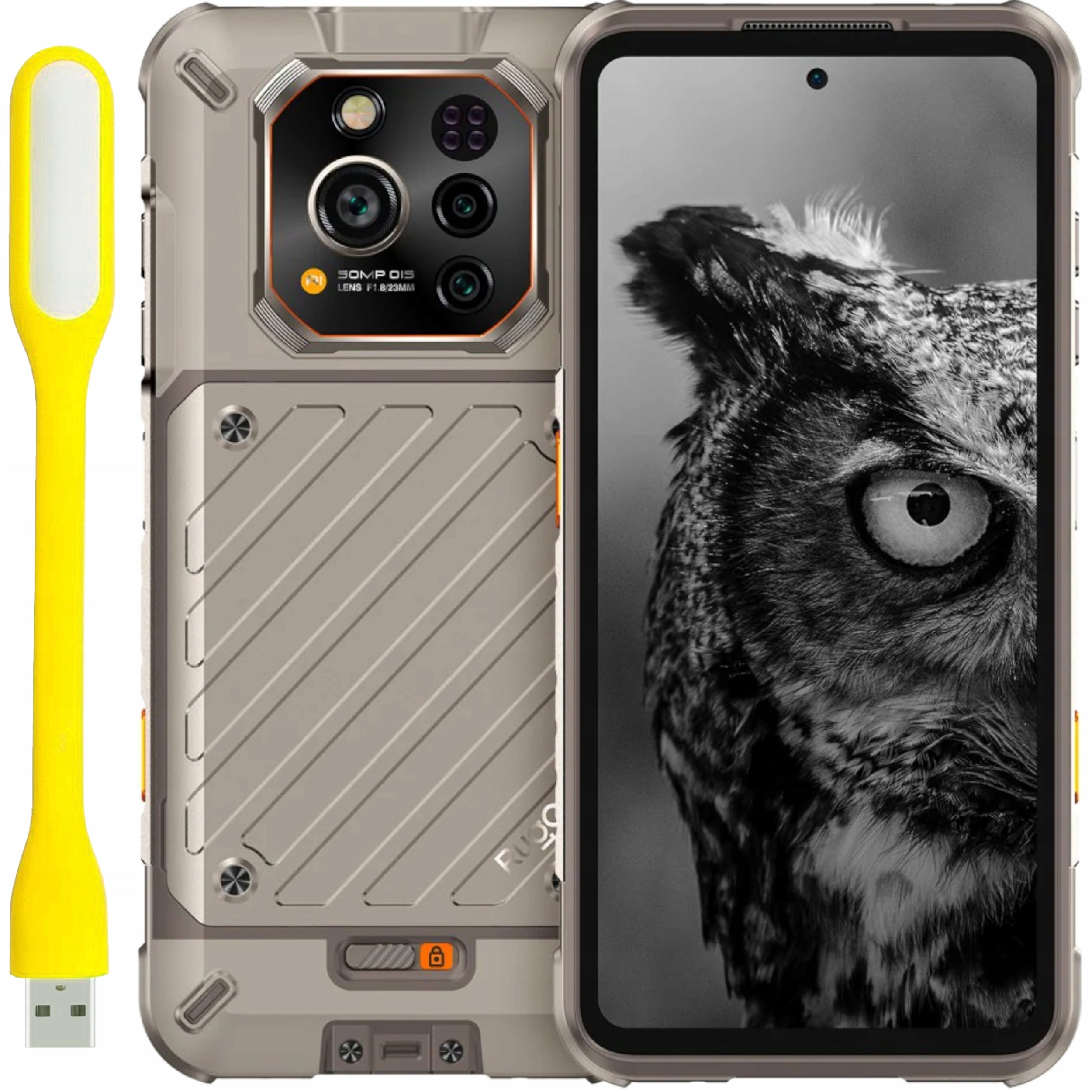 SMARTPHONE RUGONE XEVER 7 5G 12/512GB REPLACEABLE BATTERY NIGHT VISION GREY