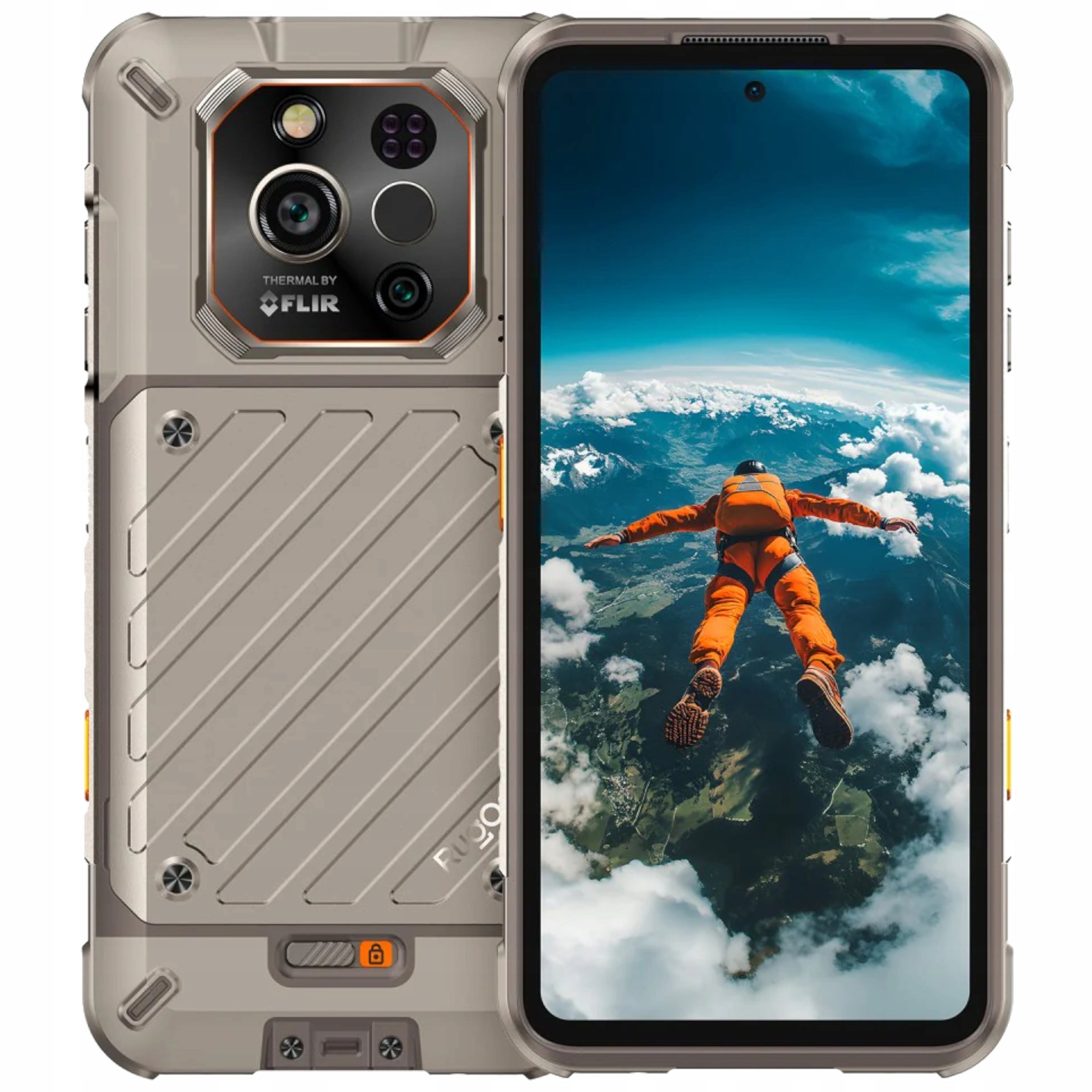 SMARTPHONE RUGONE XEVER 7 PRO 5G 12/512GB 2X BATTERY THERMAL IMAGING GREY Charger included no