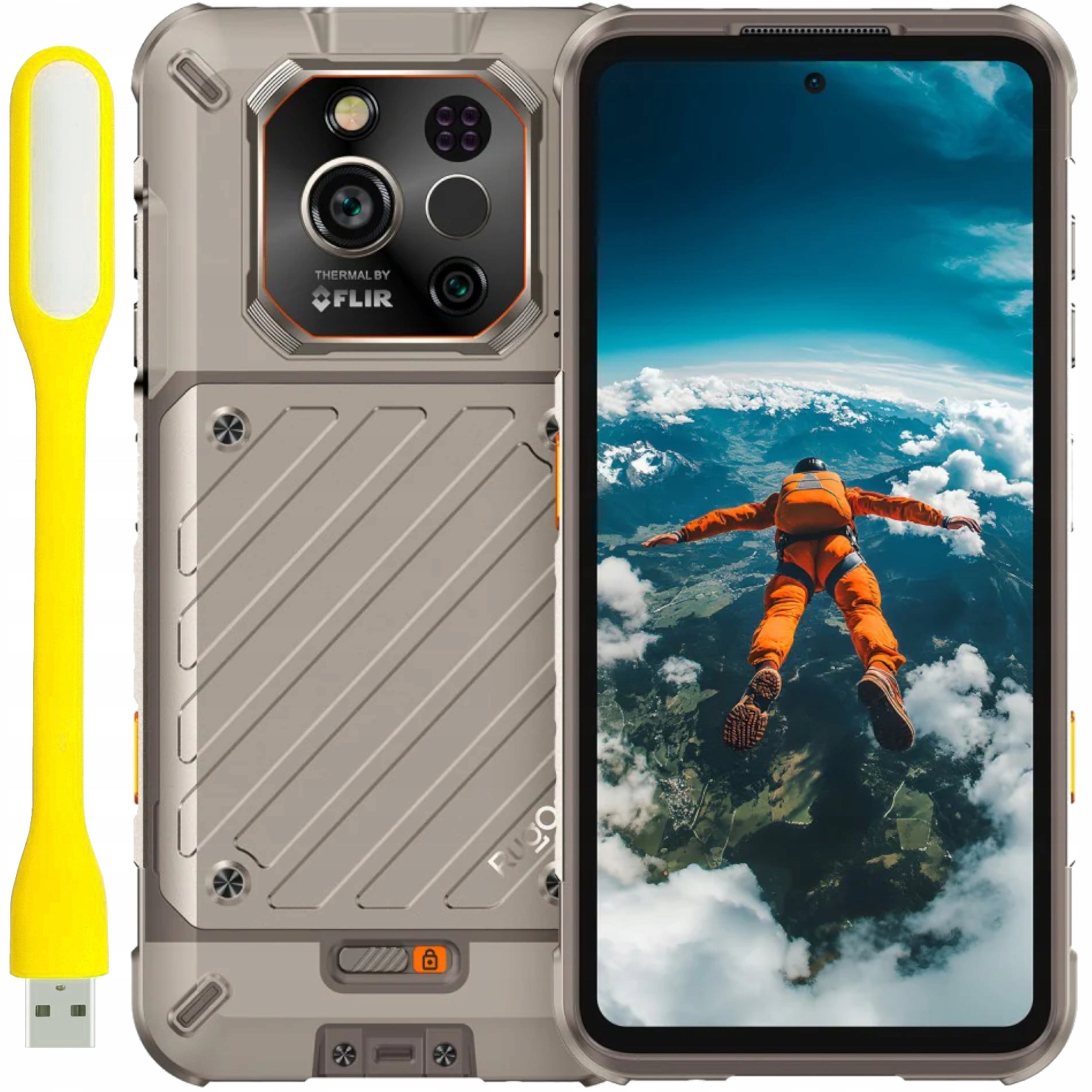 SMARTPHONE RUGONE XEVER 7 PRO 5G 12/512GB 2X BATTERY THERMAL IMAGING GREY