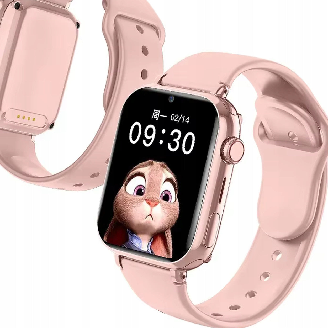 SMARTWATCH 4G SIM PL LOCATOR GPS WIFI LBS VIDEOCALL CALLS Color black