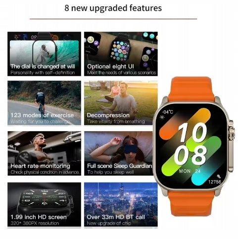 SMARTWATCH 9 ULTRA I33 AUCTION FROM 1ZŁ Manufacturer code YRETH