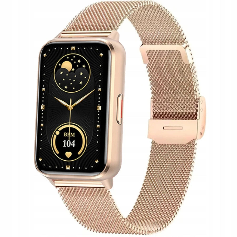 SMARTWATCH AMOLED Women's Watch 2 STRIPS SMS SPORT HEALTH MENU PL Brand Rubicon