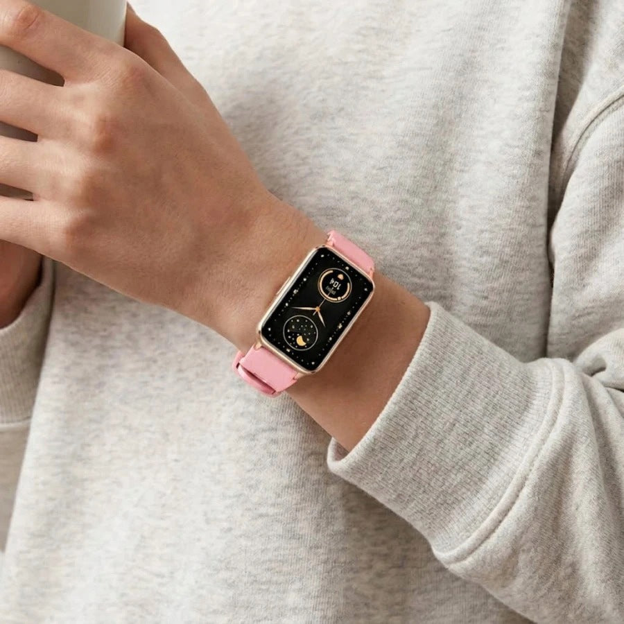 SMARTWATCH AMOLED Women's Watch 2 STRIPS SMS SPORT HEALTH MENU PL Packaging status original