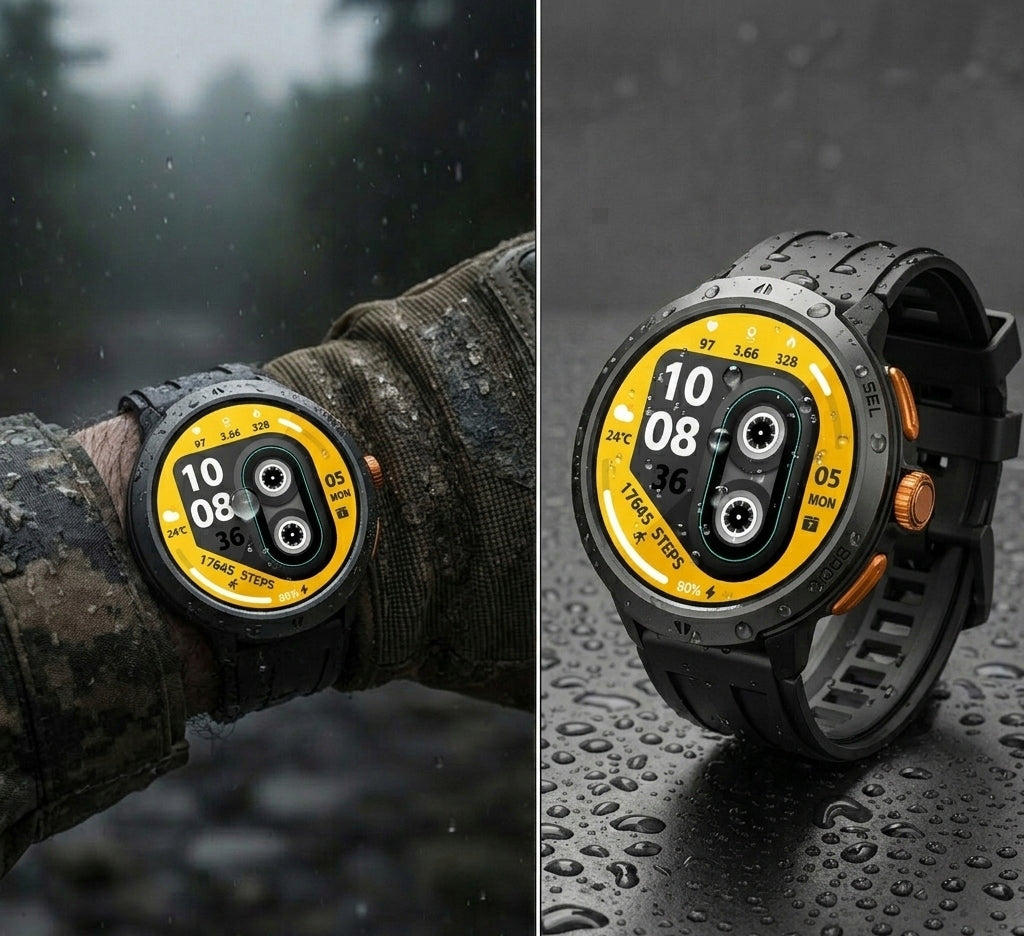 SMARTWATCH BEATBOX MEN'S WATCH WATERPROOF IP68 MENU PL SPORTS CALLS Brand Cubot