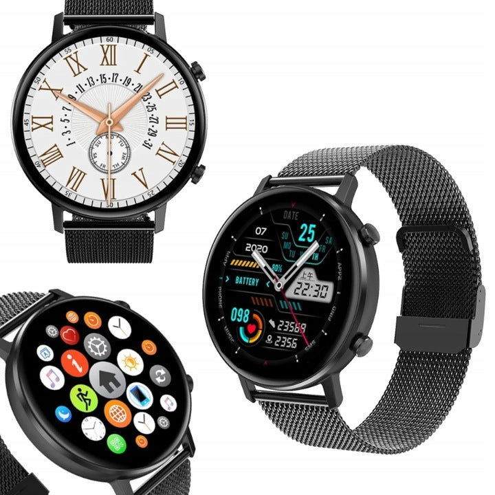 SMARTWATCH BLOOD PRESSURE MONITOR Polish DT96 watch Packaging status original