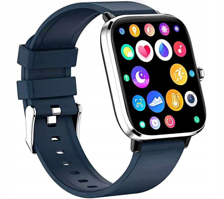 SMARTWATCH BODY TEMPERATURE PULSE RUBICON RNCE79 Color blue