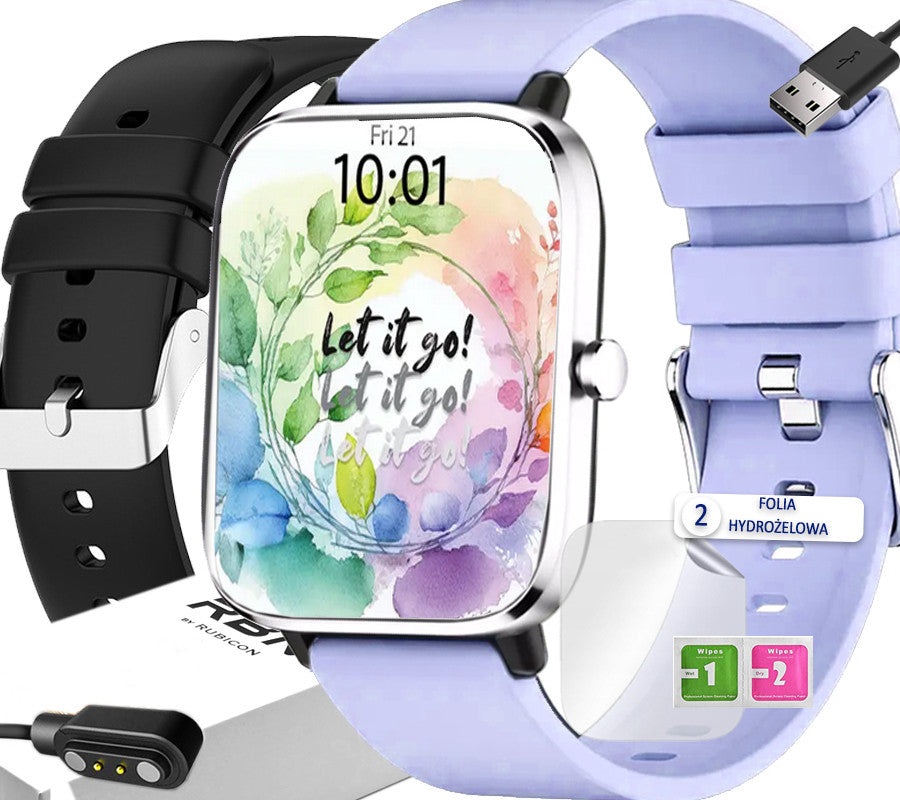 SMARTWATCH BODY TEMPERATURE PULSE RUBICON RNCE79