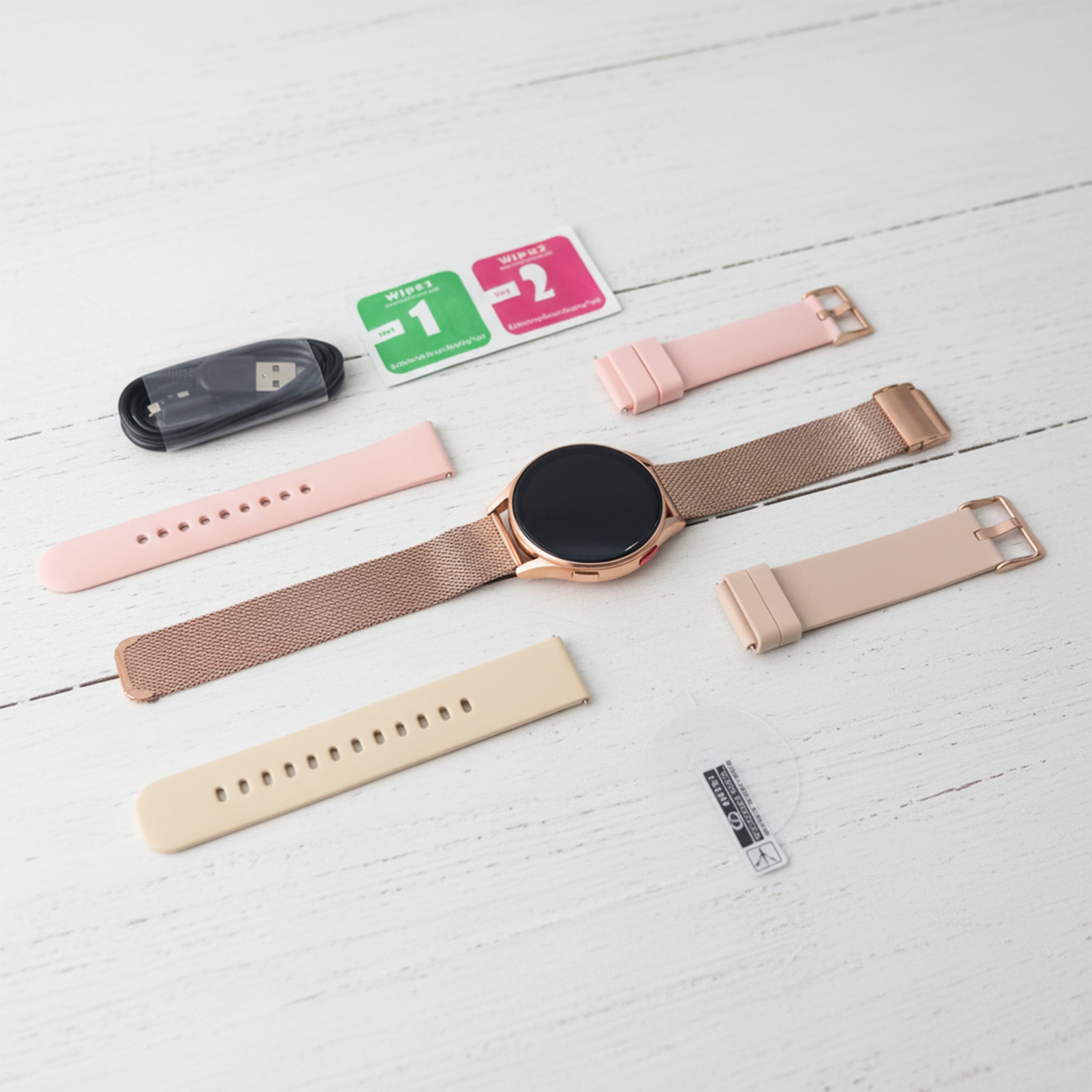 SMARTWATCH CARDIOWATCH WOMEN'S WATCH SMS ECG HRV CONVERSATION MENU PL + FREEBIE Packaging status original