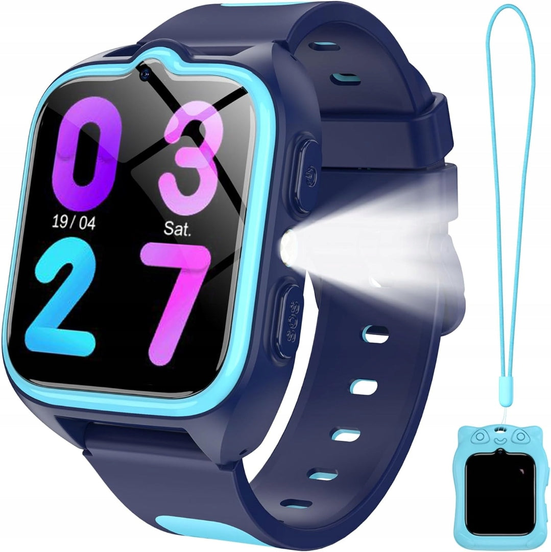 SMARTWATCH CHILDREN'S SCHOOL WATCH SMART IOWODO Z30 SAUCE LED FLASHLIGHT IP68