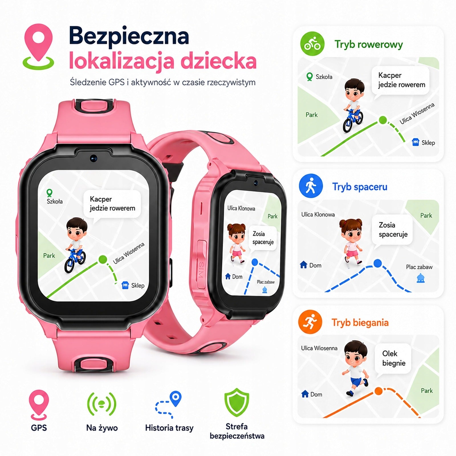 SMARTWATCH CHILDREN'S WATCH 4G LTE VIDEO PHONE TALK GPS SMS CAMERA