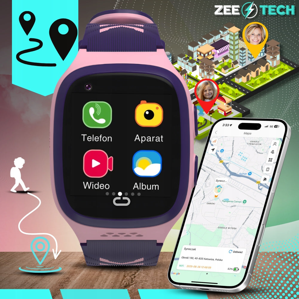 SMARTWATCH CHILDREN'S WATCH GPS VIDEO GAME CHAT CAMERA Packaging status original
