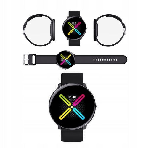 SMARTWATCH DM118 SPORTS WATCH PULSE PEDOMETER Color black