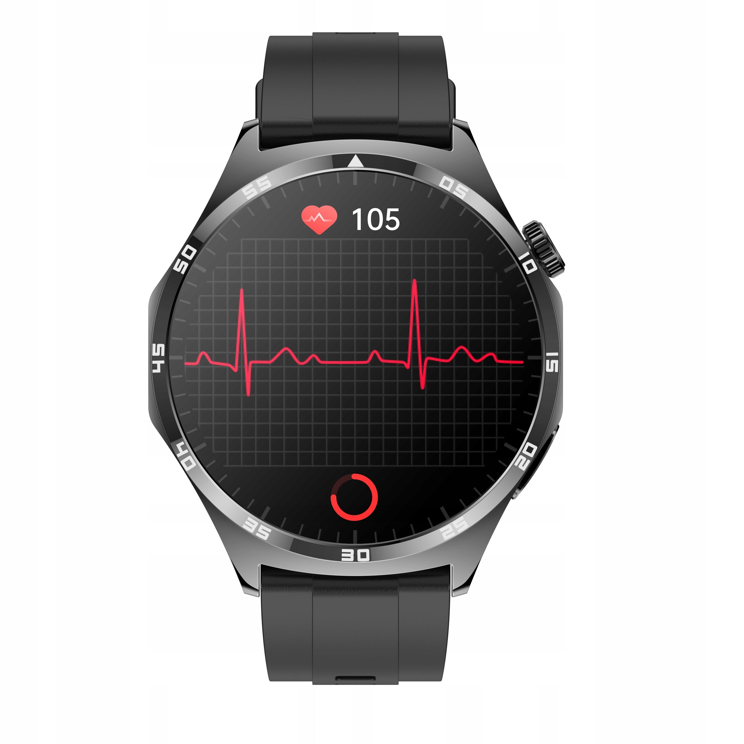 SMARTWATCH ECG WATCH BLOOD PRESSURE MONITOR GLUCOSE CALIBRATION AMOLED MENU Polish Packaging status original