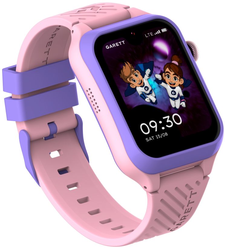 SMARTWATCH FOR BABY GARETT KIDS ESSA PINK SAUCE TALK GAMES APPS AI Packaging status original