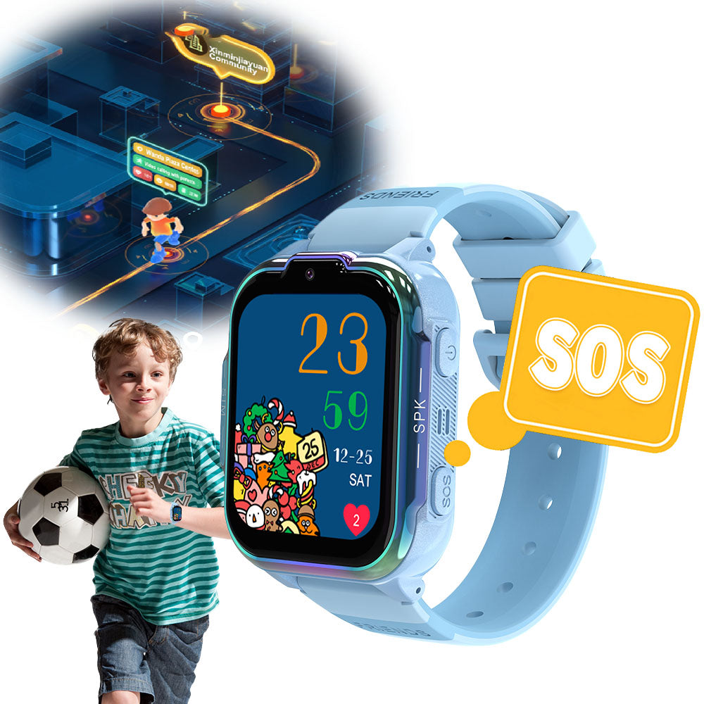 SMARTWATCH FOR CHILDREN'S WATCH GAME LEARNING CAMERA FAIRY TALES MENU PL