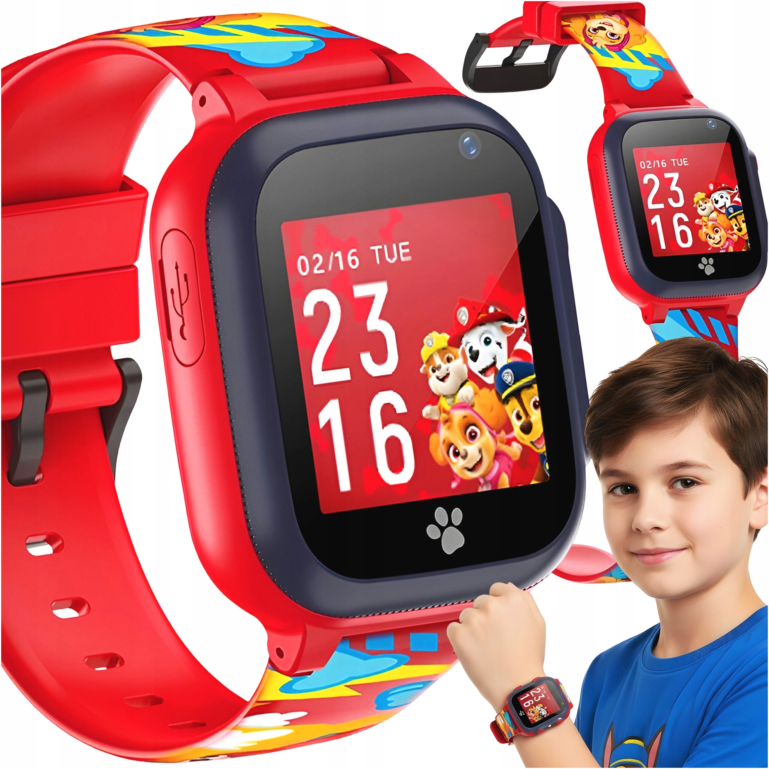 SMARTWATCH FOR CHILDREN WATCH FOR CHILDREN SIM FOREVER CALL ME 2 PSI PATROL
