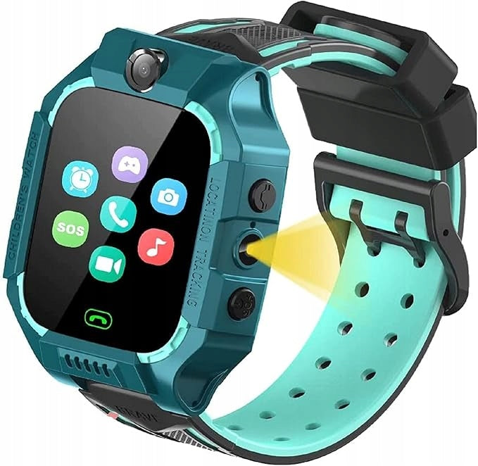 SMARTWATCH FOR CHILDREN WATCH GPS LOCATOR SAUCE CARD SIM FLASHLIGHT CAMERA Packaging status original