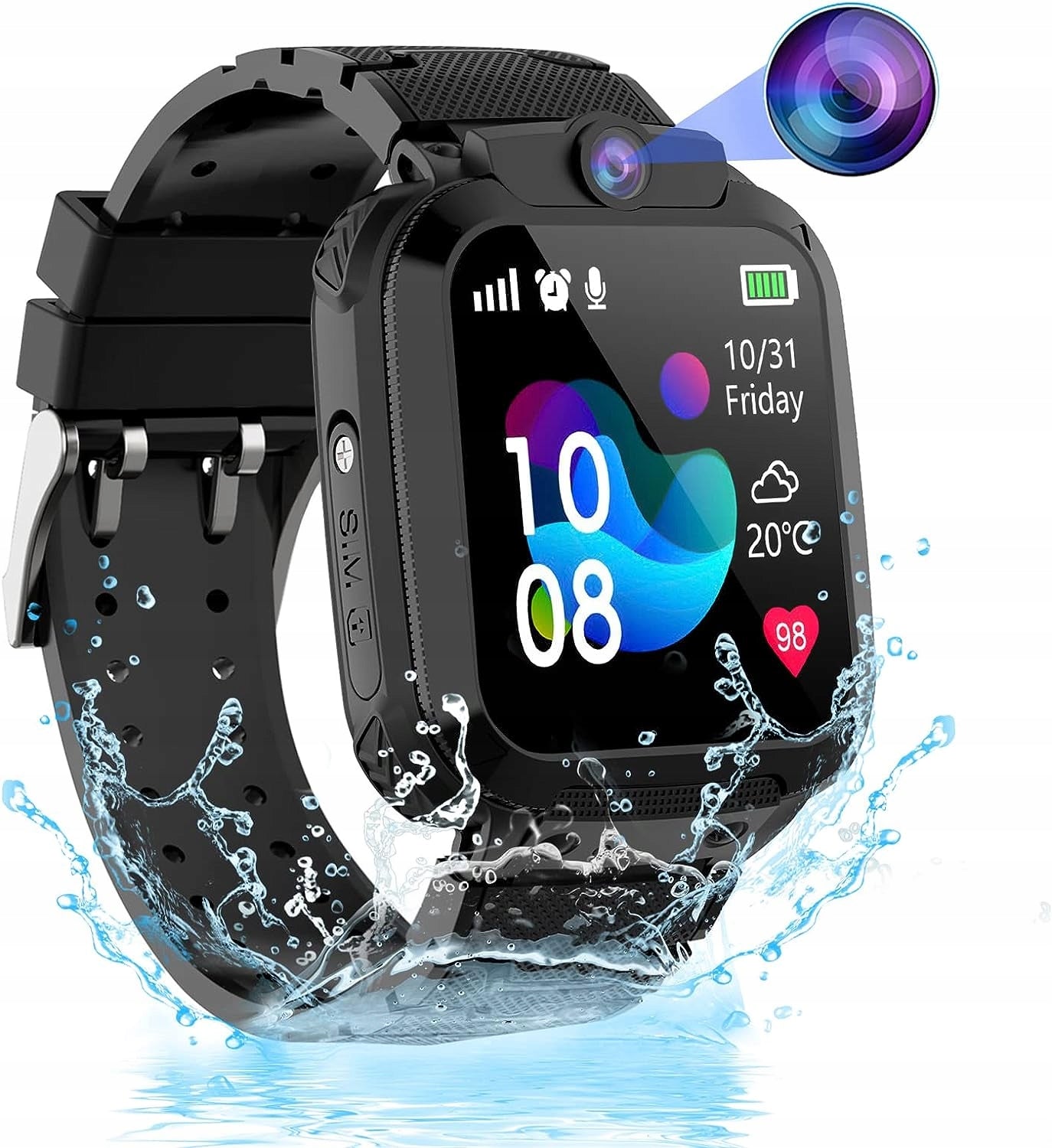 SMARTWATCH FOR CHILDREN WATCH LBS SAUCE SIM TALK WATERPROOF 1956 Brand no brand