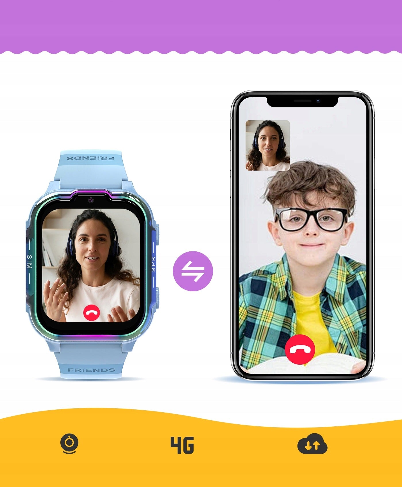 SMARTWATCH FOR CHILDREN WATCH PL GPS TALK SCIENCE SMS CAMERA VIDEO GIFT Brand no brand