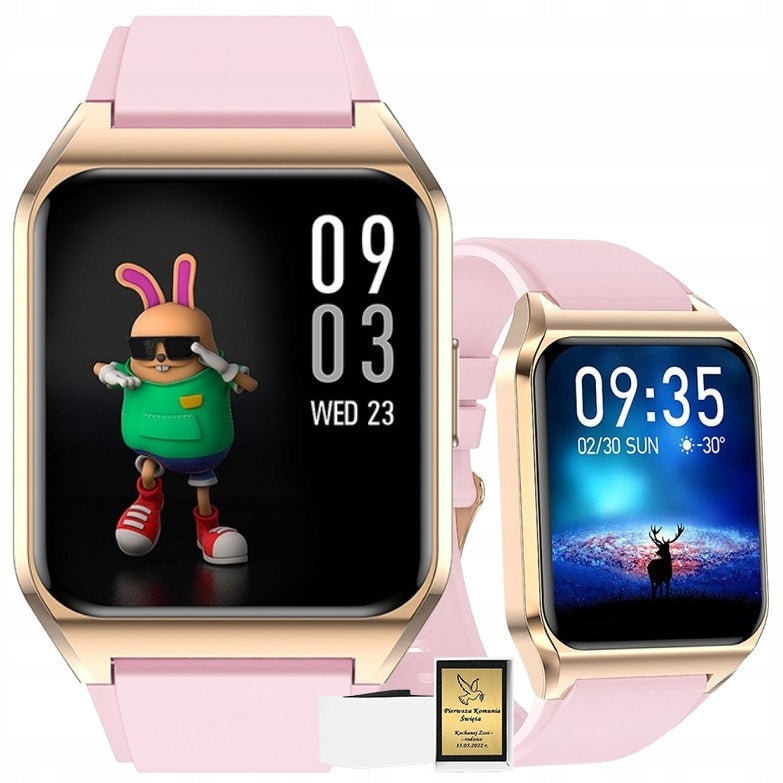 SMARTWATCH FOR GIRL TALKING COMMUNION ENGRAVING