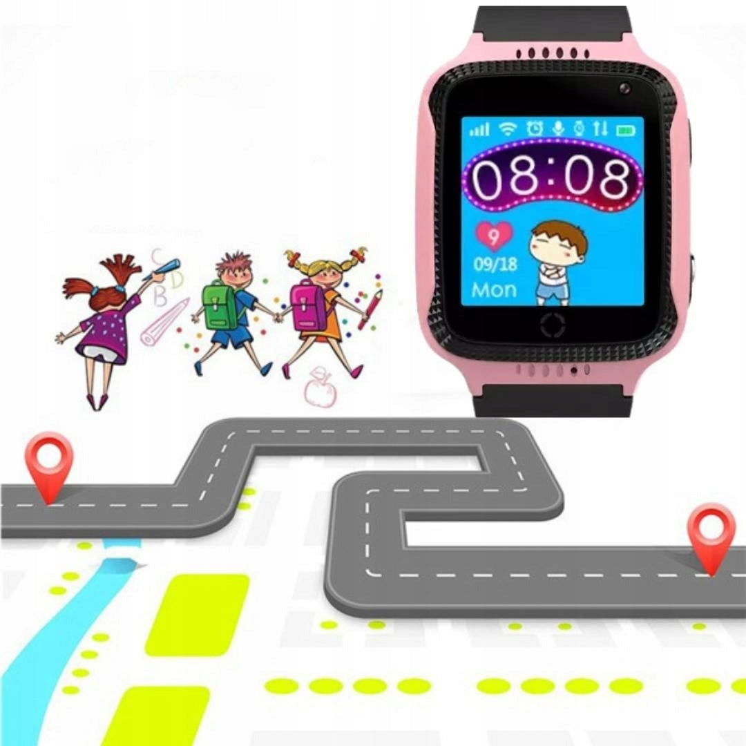SMARTWATCH FOR KIDS WATCH GPS LOCATOR STEPS SLEEP + SIM CARD FREEBIE Brand ZeeTech