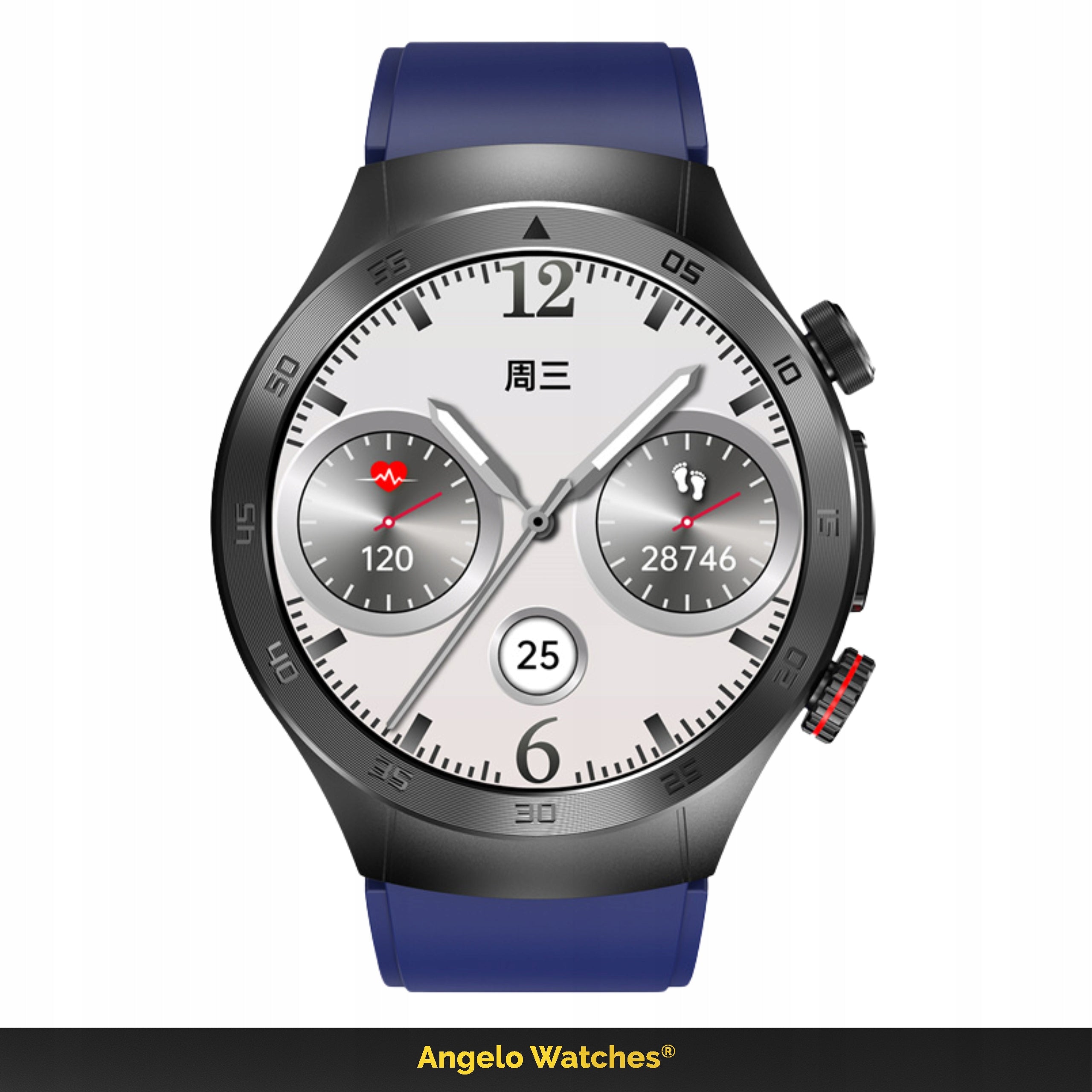 SMARTWATCH FOR SENIOR CARDIOWATCH EKG PPG TALK MENU PL LASER THERAPY Manufacturer code Smartwatch dla seniora EKG HRV POMIAR CUKRU