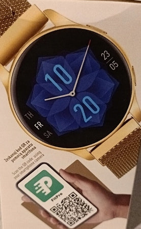 SMARTWATCH FOREVER SB-115 LITE GOLD 2 STRIPES NEW EAN (GTIN) 5907457773042