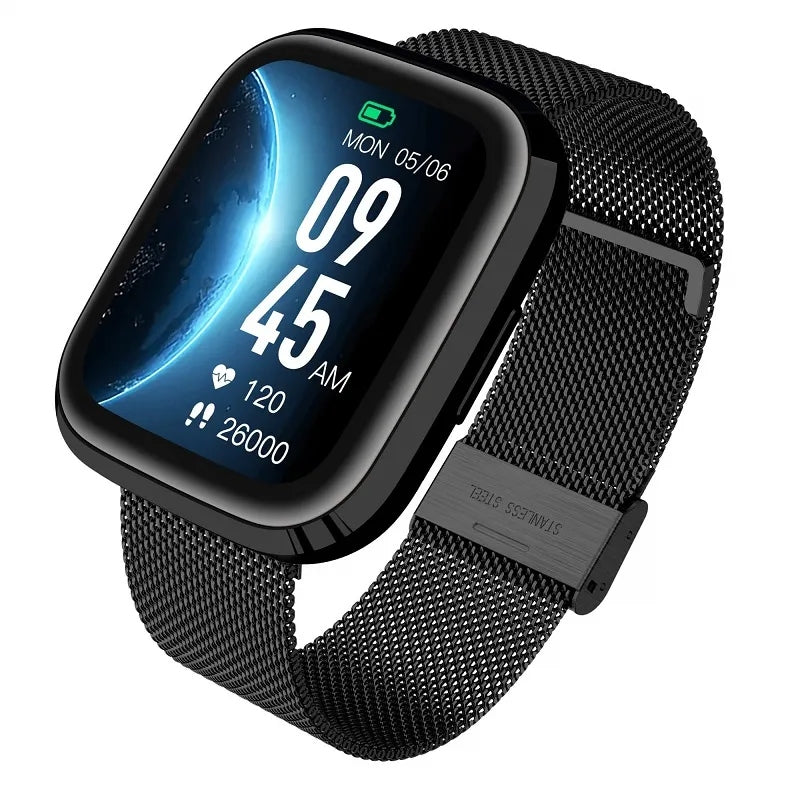 SMARTWATCH GARETT GRC STYLE BLACK STEEL